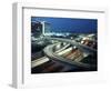 Los Angeles Freeway Evening Long Exposure, 1959-Ralph Crane-Framed Photographic Print