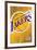 Los Angeles Lakers Logo-null-Framed Poster