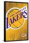 Los Angeles Lakers Logo-null-Framed Poster