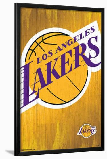 Los Angeles Lakers Logo-null-Lamina Framed Poster