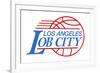 Los Angeles Lob City Sports-null-Framed Art Print