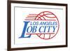 Los Angeles Lob City Sports-null-Framed Art Print