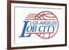 Los Angeles Lob City Sports-null-Framed Art Print