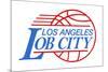 Los Angeles Lob City Sports-null-Mounted Art Print