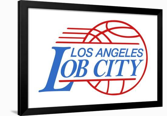 Los Angeles Lob City Sports-null-Framed Art Print