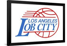 Los Angeles Lob City Sports-null-Framed Art Print