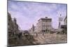 Los Angeles: Looking South From Main & Spring-Stanton Manolakas-Mounted Giclee Print
