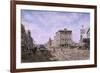 Los Angeles: Looking South From Main & Spring-Stanton Manolakas-Framed Giclee Print