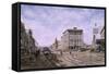 Los Angeles: Looking South From Main & Spring-Stanton Manolakas-Framed Stretched Canvas