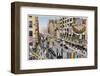 Los Angeles: Main Street Decked Out in Flags in Honour of the Olympic Games-null-Framed Photographic Print