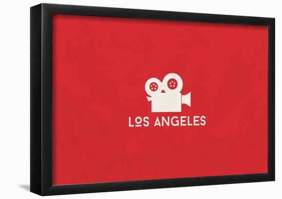 Los Angeles Minimalism-null-Framed Poster