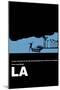 Los Angeles Poster-NaxArt-Mounted Art Print