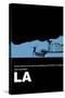 Los Angeles Poster-NaxArt-Stretched Canvas