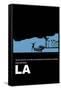 Los Angeles Poster-NaxArt-Framed Stretched Canvas