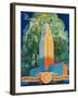 Los Angeles Promotional Poster - Los Angeles, CA-Lantern Press-Framed Art Print