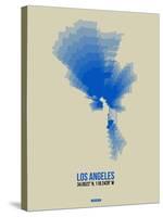 Los Angeles Radiant Map 2-NaxArt-Stretched Canvas