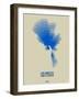 Los Angeles Radiant Map 2-NaxArt-Framed Art Print