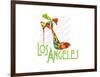 Los Angeles Shoe-Elle Stewart-Framed Premium Giclee Print
