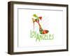 Los Angeles Shoe-Elle Stewart-Framed Premium Giclee Print