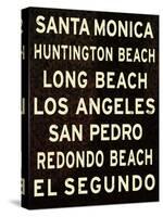Los Angeles Sign II-null-Stretched Canvas