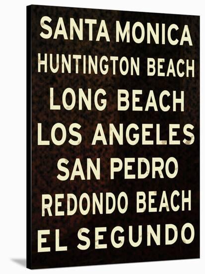 Los Angeles Sign II-null-Stretched Canvas