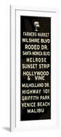 Los Angeles Sign-null-Framed Art Print