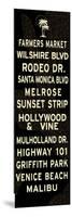 Los Angeles Sign-null-Mounted Art Print