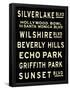 Los Angeles Sign-null-Framed Poster