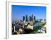 Los Angeles Skyline from City Hall, California-null-Framed Photographic Print