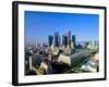 Los Angeles Skyline from City Hall, California-null-Framed Photographic Print