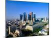 Los Angeles Skyline from City Hall, California-null-Mounted Photographic Print