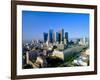 Los Angeles Skyline from City Hall, California-null-Framed Photographic Print