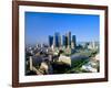 Los Angeles Skyline from City Hall, California-null-Framed Photographic Print