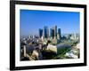 Los Angeles Skyline from City Hall, California-null-Framed Photographic Print