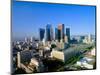 Los Angeles Skyline from City Hall, California-null-Mounted Photographic Print