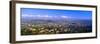 Los Angeles Skyline from Mulholland, California-null-Framed Photographic Print