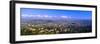 Los Angeles Skyline from Mulholland, California-null-Framed Photographic Print