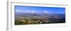 Los Angeles Skyline from Mulholland, California-null-Framed Photographic Print