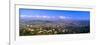 Los Angeles Skyline from Mulholland, California-null-Framed Photographic Print