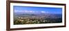 Los Angeles Skyline from Mulholland, California-null-Framed Photographic Print