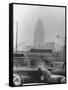 Los Angeles Smog-Allan Grant-Framed Stretched Canvas