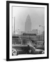 Los Angeles Smog-Allan Grant-Framed Photographic Print