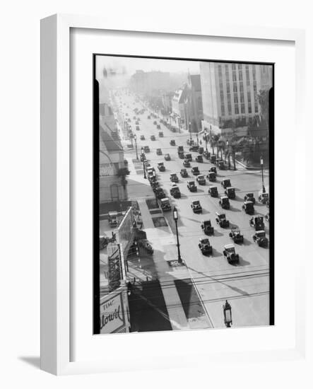 Los Angeles Street Scene-Dick Whittington Studio-Framed Photographic Print