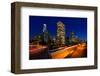 Los Angeles Sunset Skyline-null-Framed Art Print