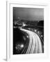 Los Angeles Traffic Traveling at Night-Loomis Dean-Framed Photographic Print