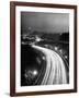 Los Angeles Traffic Traveling at Night-Loomis Dean-Framed Photographic Print