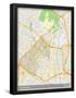 Los Angeles, United States of America Map-null-Framed Poster