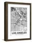 Los Angeles White-StudioSix-Framed Photographic Print