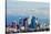 Los Angeles with Snowy Mountains in the Background-Andy777-Stretched Canvas