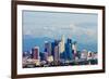 Los Angeles with Snowy Mountains in the Background-Andy777-Framed Photographic Print